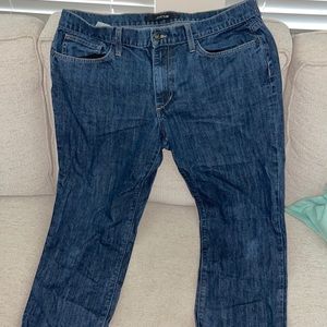 Joe’s Jeans.  Blue jeans.  Barely worn.